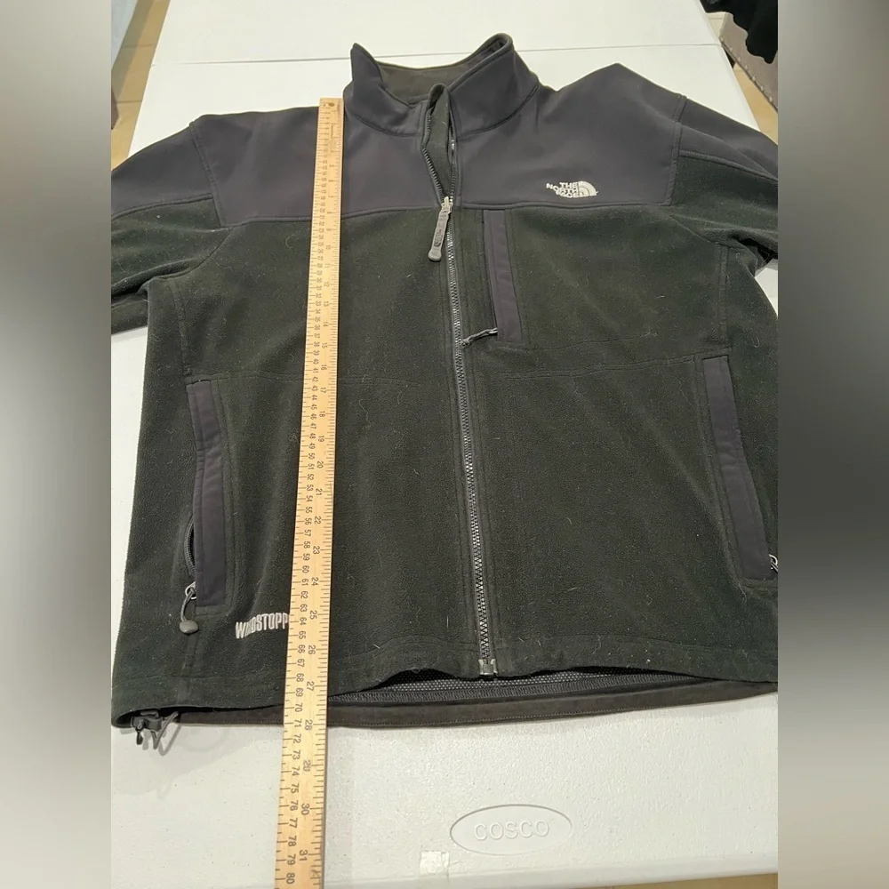 The North Face Windstopper Fleece Jacket Full Zip Black Mens XL